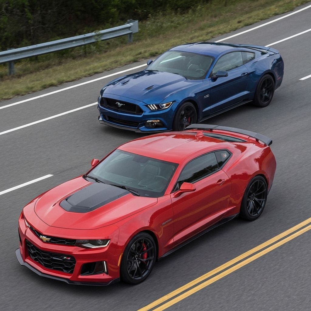 Camaro ZL1 vs Mustang Shelby GT500: Ultimate Comparison 2025